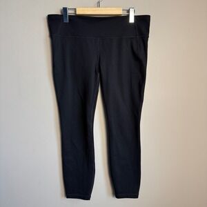 GapFit Blackout Technology Ankle Leggings Womens Size L Activewear Workout Pants